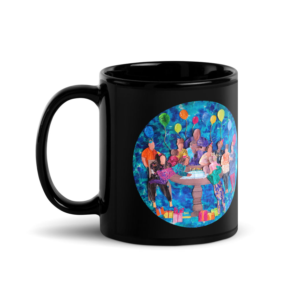 Black Glossy Mug