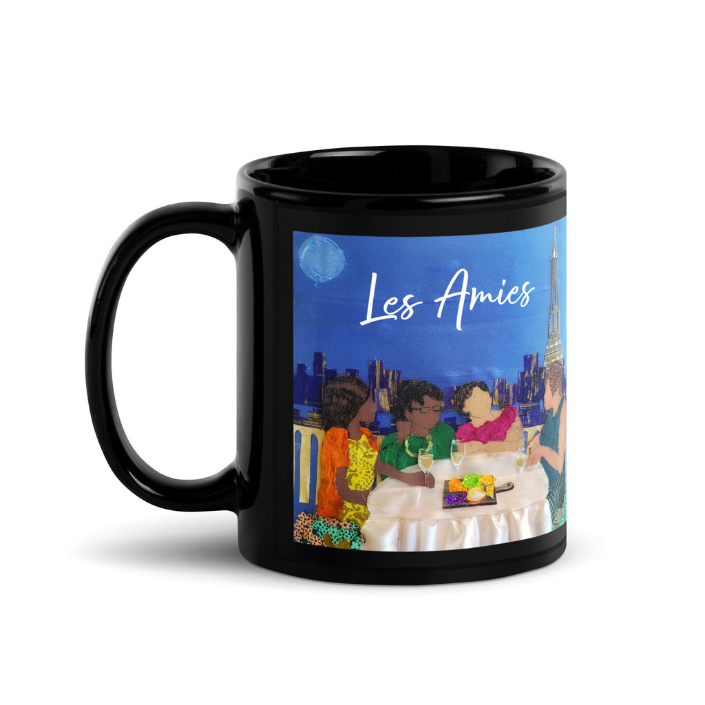 Black Glossy Mug