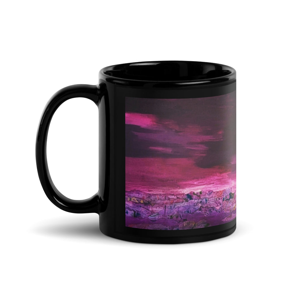 Black Glossy Mug