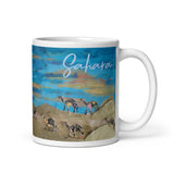 White glossy mug