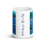 White glossy mug